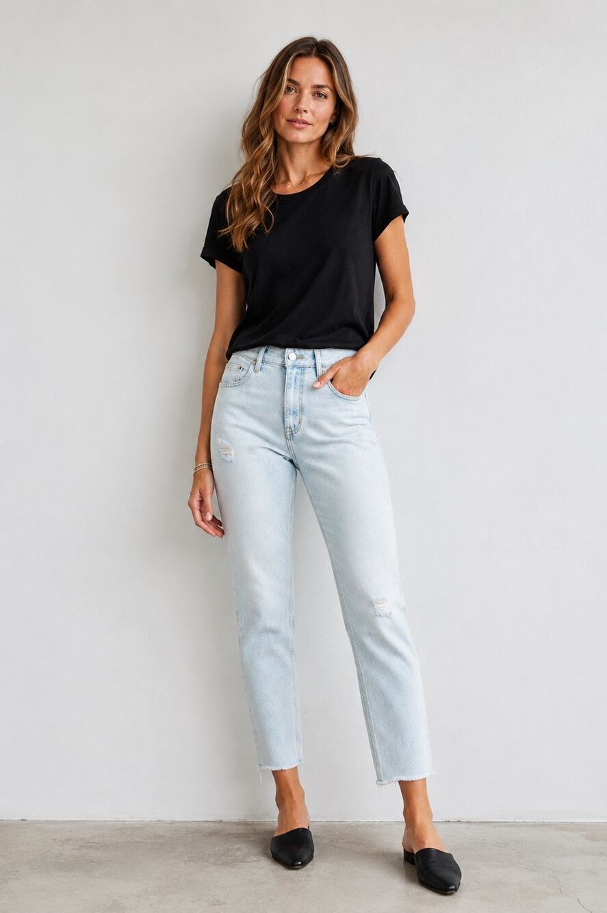 IRO Jeans Jarod Jeans in Bleached Snow – Size 25